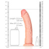 Real Rock Ultra Skin Gode réaliste Curved Strong 23 x 5.5cm